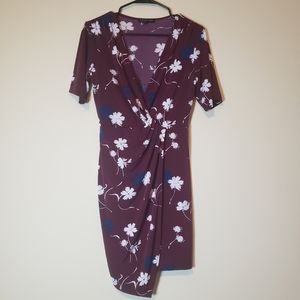 Banana Republic Floral Wrap Dress